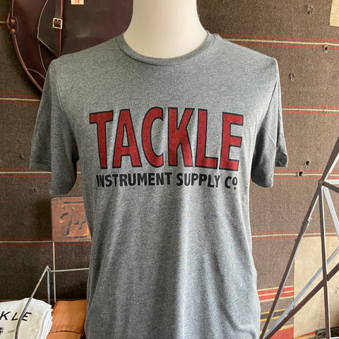 Tackle Instrument T-shirt- Red Logo