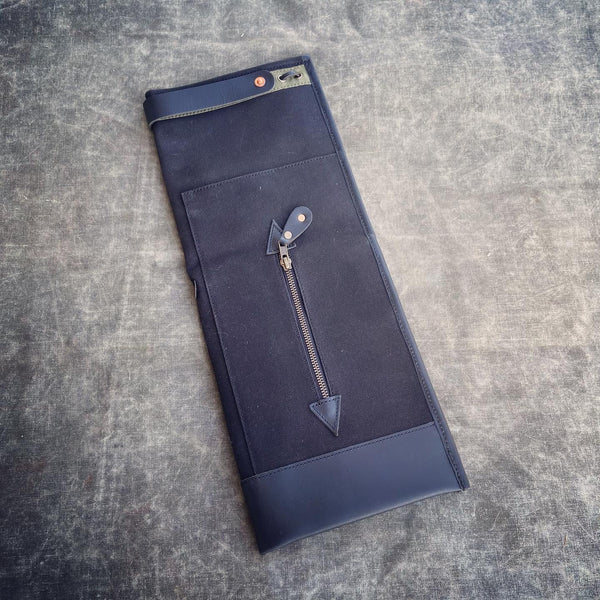 Waxed Canvas Bi-Fold Stick Bag