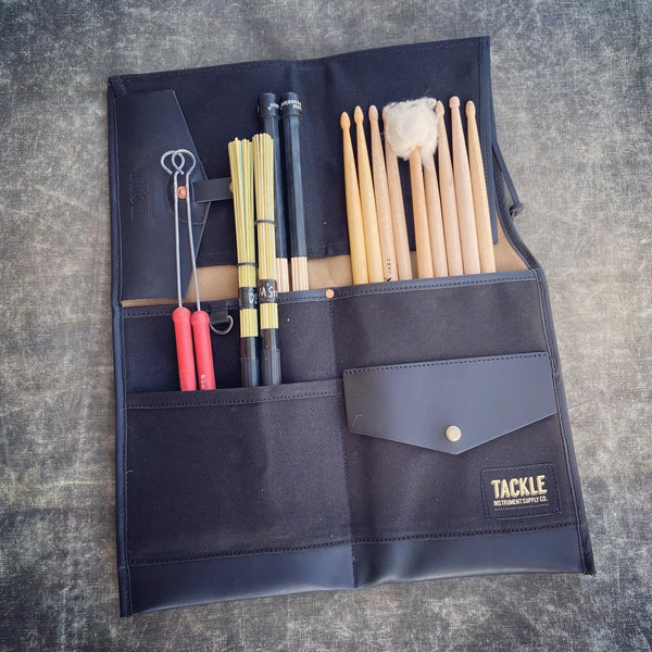 Waxed Canvas Bi-Fold Stick Bag