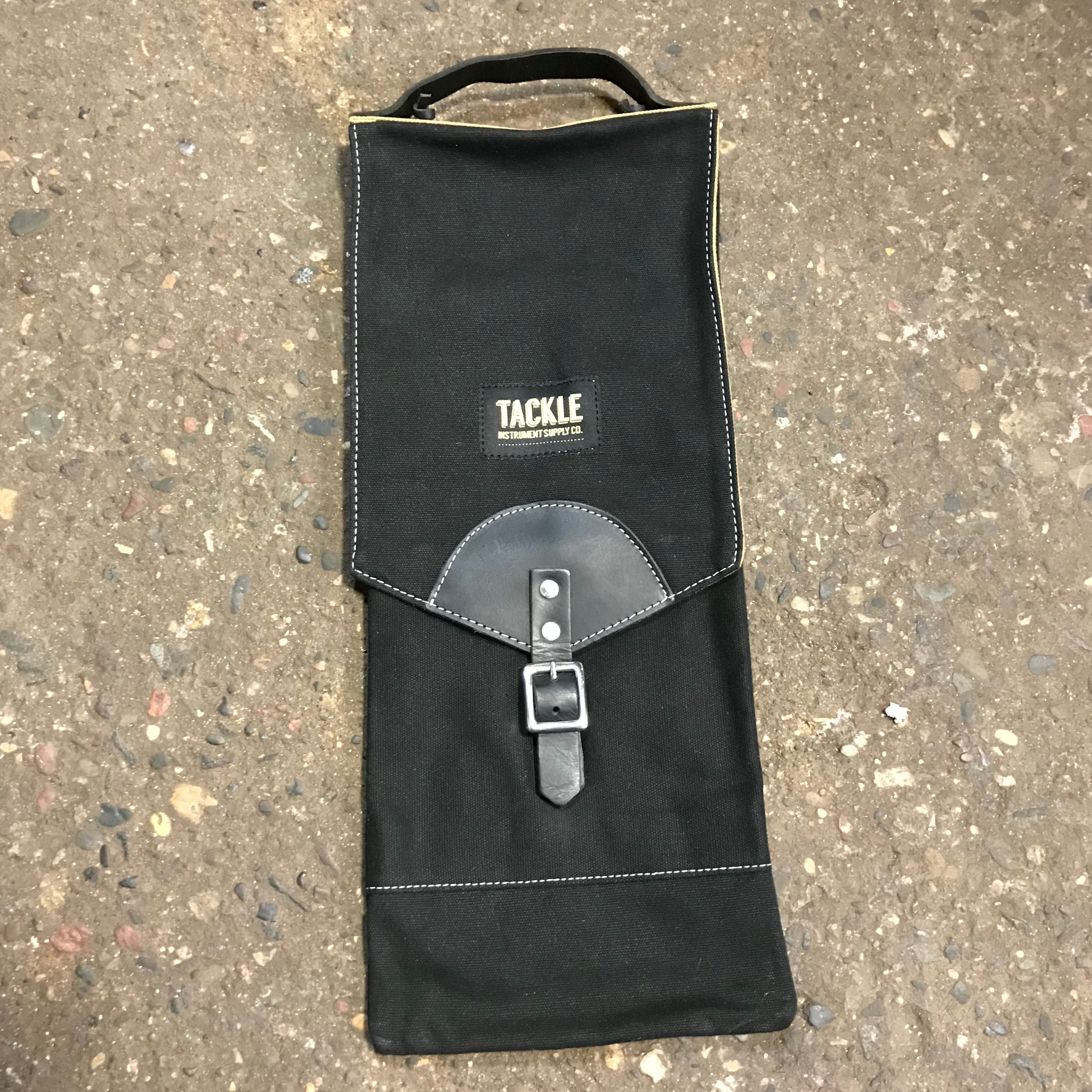 canvas tackle bag Waxed Canvas Compact Drum Stick Bag – TACKLE Instrument Supply Co