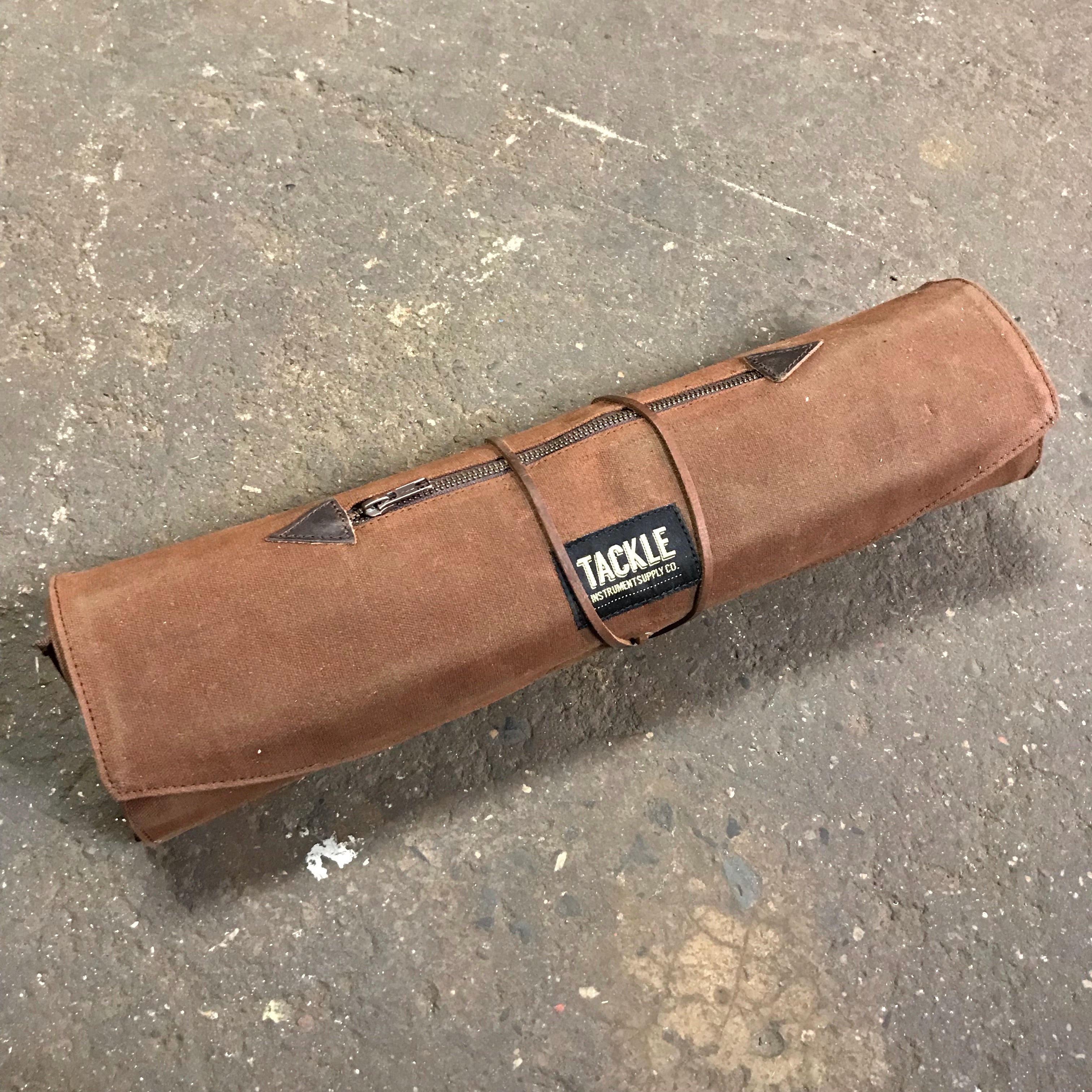 Waxed Canvas Stick Roll-Up Bag – TACKLE Instrument Supply Co.