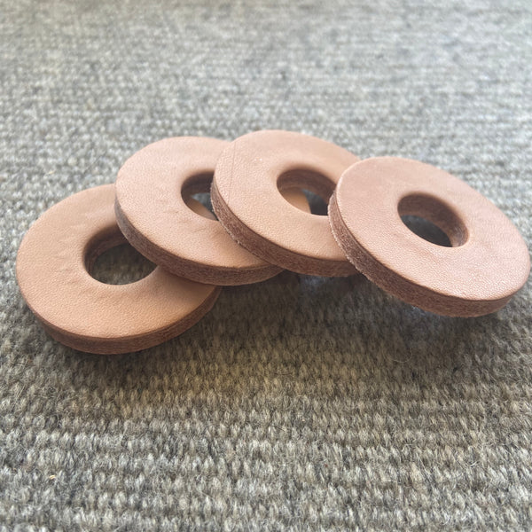 Leather cymbal washer- 1 ply