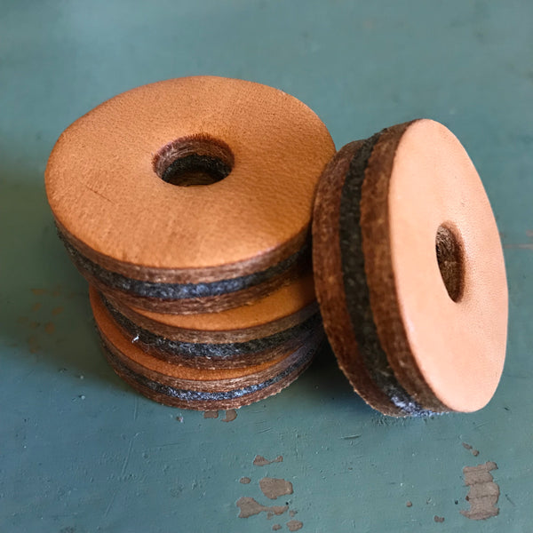 Leather/Felt Cymbal Washer set