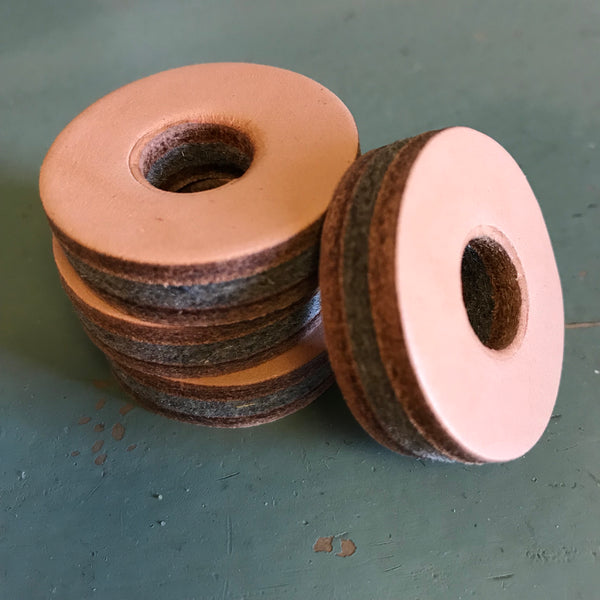 Leather/Felt Cymbal Washer set