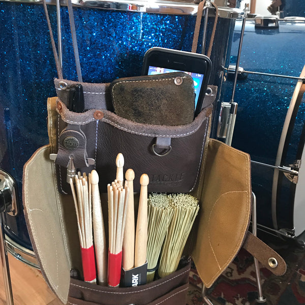 Leather Clip on Gig Pocket