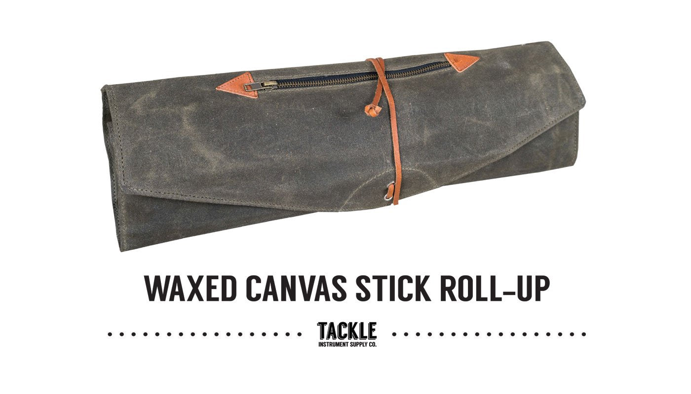 Waxed Canvas Compact Drum Stick Bag – TACKLE Instrument Supply Co.